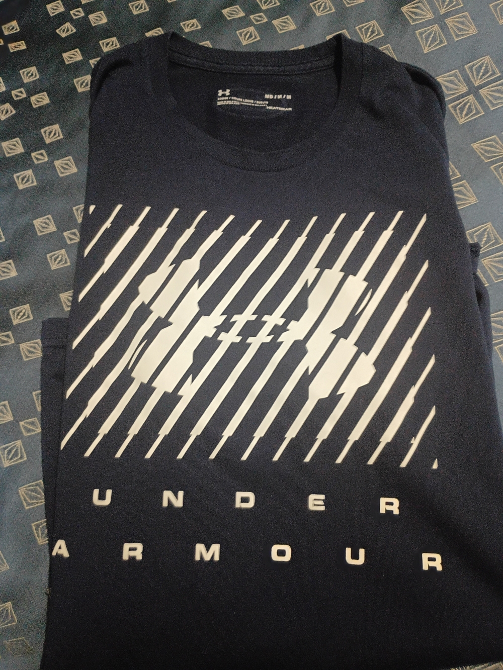Under Armour Men's Navy Graphic Logo T-Shirt